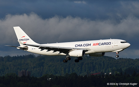 Airbus A330-243F | F-HMRI | CMA CGM Air Cargo | Z&UUML;RICH (LSZH/ZRH) 22.06.2024