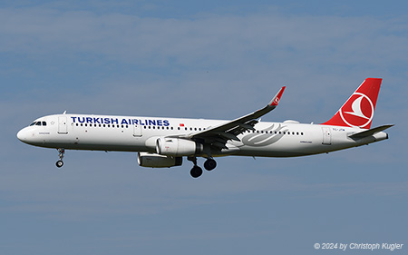 Airbus A321-231 | TC-JTM | Turkish Airlines | Z&UUML;RICH (LSZH/ZRH) 28.06.2024