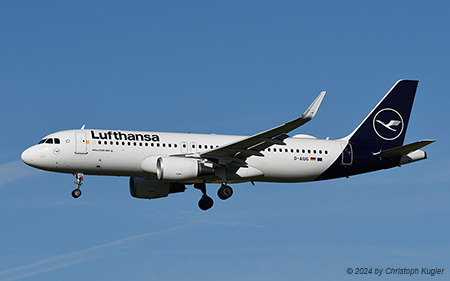 Airbus A320-214 | D-AIUG | Lufthansa | Z&UUML;RICH (LSZH/ZRH) 05.07.2024