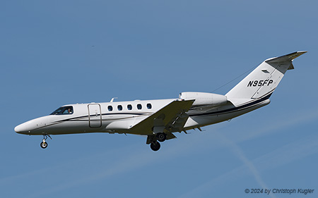 Cessna 525C CitationJet CJ4 | N95FP | untitled (Flight Partner) | Z&UUML;RICH (LSZH/ZRH) 05.07.2024