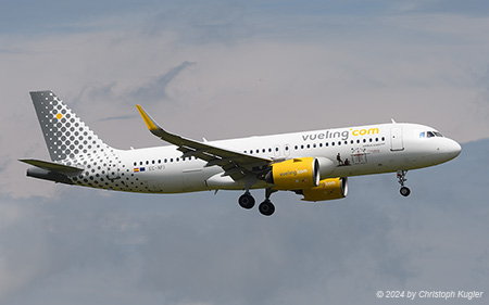 Airbus A320-271n | EC-NFI | Vueling Airlines  |  Cantabria Infinita sticker | Z&UUML;RICH (LSZH/ZRH) 10.07.2024