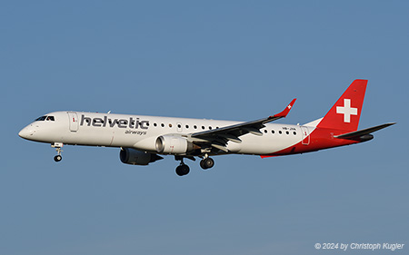 Embraer ERJ-195AR | HB-JVA | Helvetic Airways | Z&UUML;RICH (LSZH/ZRH) 18.07.2024