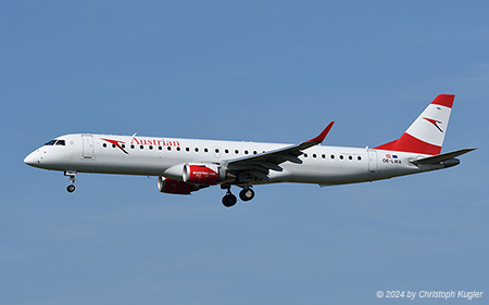 Embraer ERJ-195LR | OE-LWA | Austrian Airlines | Z&UUML;RICH (LSZH/ZRH) 18.07.2024