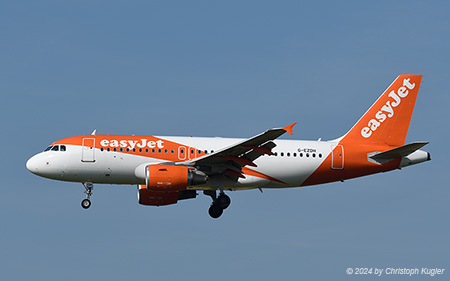 Airbus A319-111 | G-EZDH | easyJet UK | Z&UUML;RICH (LSZH/ZRH) 19.07.2024