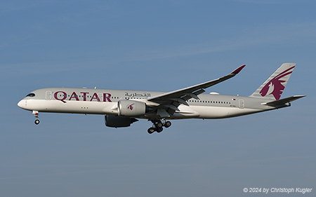 Airbus A350-941 | A7-ALI | Qatar Airways | Z&UUML;RICH (LSZH/ZRH) 19.07.2024