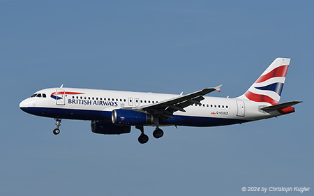 Airbus A320-232 | G-EUUZ | British Airways | Z&UUML;RICH (LSZH/ZRH) 19.07.2024