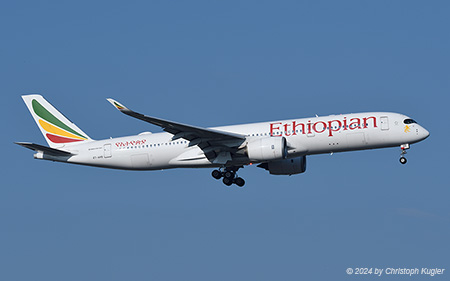 Airbus A350-941 | ET-AVD | Ethiopian Airlines | Z&UUML;RICH (LSZH/ZRH) 20.07.2024