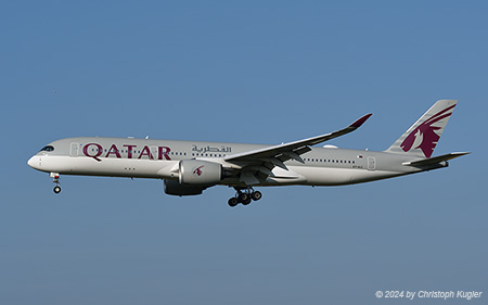 Airbus A350-941 | A7-ALC | Qatar Airways | Z&UUML;RICH (LSZH/ZRH) 25.07.2024