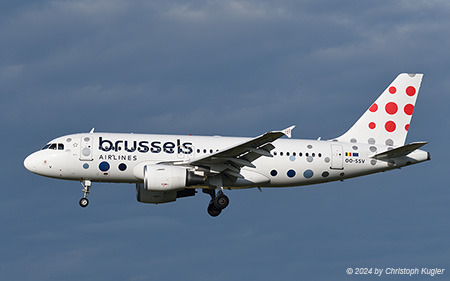 Airbus A319-111 | OO-SSV | Brussels Airlines | Z&UUML;RICH (LSZH/ZRH) 02.08.2024