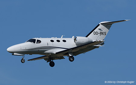 Cessna 510 Citation Mustang | OO-RKS | untitled (Air Service Liege) | Z&UUML;RICH (LSZH/ZRH) 09.08.2024