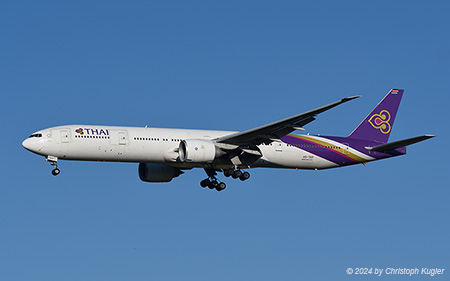 Boeing 777-3ALER | HS-TKP | Thai Airways International | Z&UUML;RICH (LSZH/ZRH) 09.08.2024