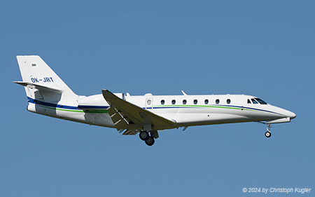 Textron Citation Sovereign+ | OK-JRT | untitled (UG Jet) | Z&UUML;RICH (LSZH/ZRH) 10.08.2024
