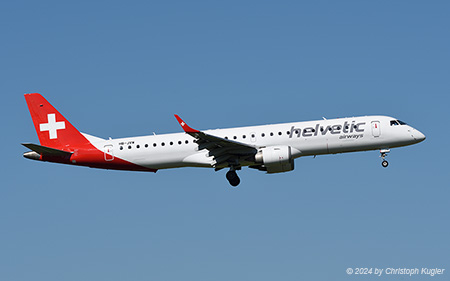 Embraer ERJ-195AR | HB-JVW | Helvetic Airways | Z&UUML;RICH (LSZH/ZRH) 10.08.2024