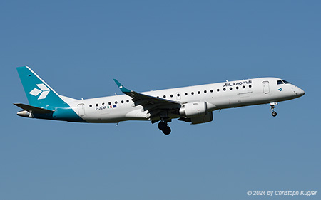 Embraer ERJ-190LR | I-JENF | Air Dolomiti | Z&UUML;RICH (LSZH/ZRH) 10.08.2024