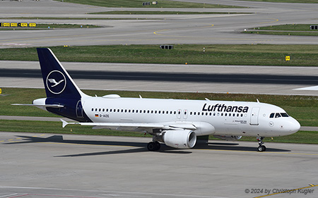 Airbus A320-214 | D-AIZE | Lufthansa | Z&UUML;RICH (LSZH/ZRH) 22.08.2024