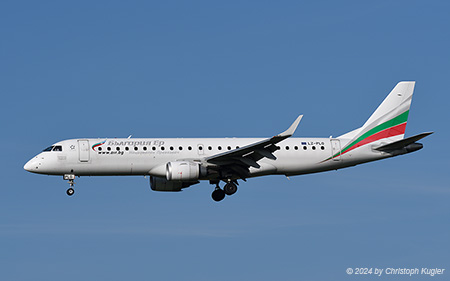 Embraer ERJ-190STD | LZ-PLO | Bulgaria Air  |  flying for Air Serbia | Z&UUML;RICH (LSZH/ZRH) 22.08.2024