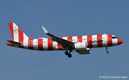 Airbus A320-271n | D-ANCZ | Condor  |  Condor Passion cs | Z&UUML;RICH (LSZH/ZRH) 23.08.2024