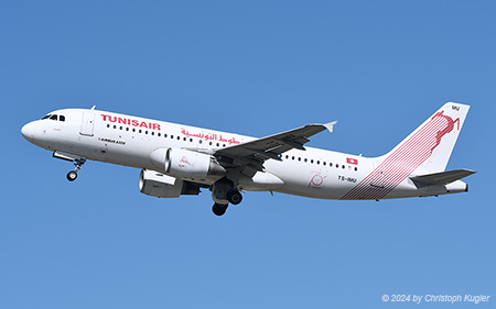 Airbus A320-214 | TS-IMU | Tunisair | Z&UUML;RICH (LSZH/ZRH) 07.09.2024