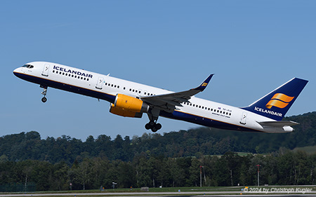 Boeing 757-208 | TF-FIO | Icelandair | Z&UUML;RICH (LSZH/ZRH) 07.09.2024