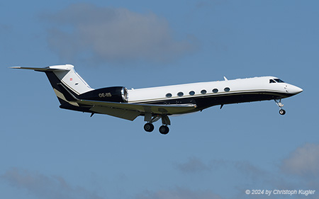 Gulfstream V | OE-IIS | untitled (Int'l Jet Management) | Z&UUML;RICH (LSZH/ZRH) 18.09.2024