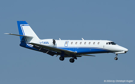 Cessna 680 Citation Sovereign | I-TAOS | untitled (Italfly) | Z&UUML;RICH (LSZH/ZRH) 19.09.2024