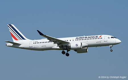 Airbus A220-300 | F-HZUG | Air France | Z&UUML;RICH (LSZH/ZRH) 19.09.2024