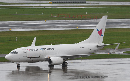 Boeing 737-75CBDSF | 4L-MWC | MyWay Airline | Z&UUML;RICH (LSZH/ZRH) 28.09.2024