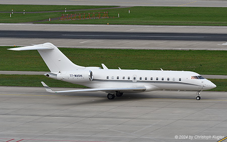 Bombardier BD.700 Global 5000 | T7-MASHI | untitled (Orascom Aviation) | Z&UUML;RICH (LSZH/ZRH) 11.10.2024