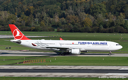 Airbus A330-303 | TC-LNG | Turkish Airlines | Z&UUML;RICH (LSZH/ZRH) 11.10.2024