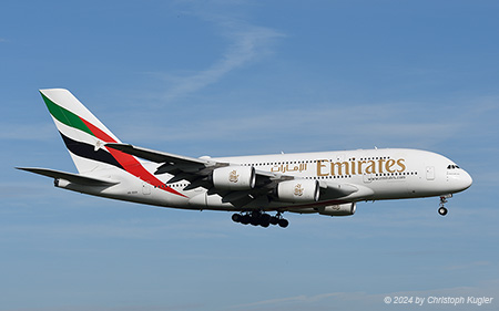 Airbus A380-861 | A6-EEH | Emirates Airline | Z&UUML;RICH (LSZH/ZRH) 27.10.2024