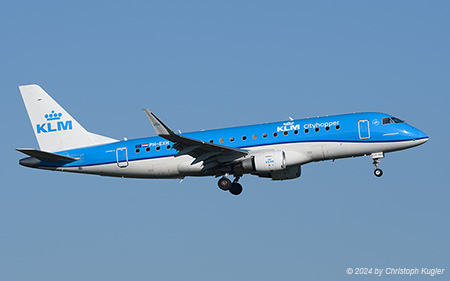 Embraer ERJ-175STD | PH-EXH | KLM Cityhopper | Z&UUML;RICH (LSZH/ZRH) 16.11.2024