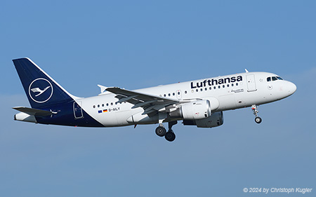 Airbus A319-114 | D-AILY | Lufthansa | Z&UUML;RICH (LSZH/ZRH) 27.11.2024
