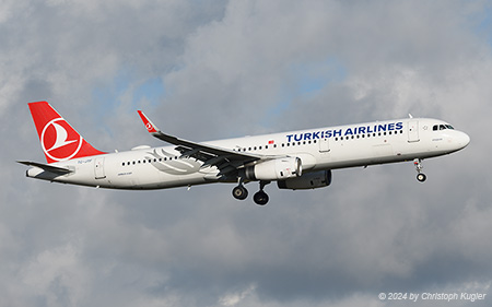 Airbus A321-231 | TC-JTF | Turkish Airlines | Z&UUML;RICH (LSZH/ZRH) 04.12.2024