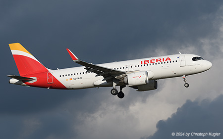 Airbus A320-251n | EC-NJU | Iberia | Z&UUML;RICH (LSZH/ZRH) 04.12.2024