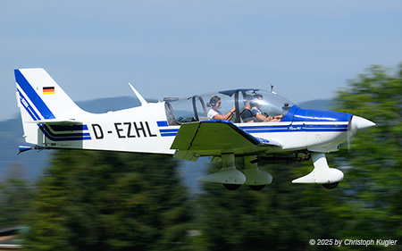 Robin DR.400/180R | D-EZHL | private  |  This Robin DR.400 is returning form a pleasure flight. | DORNBIRN HOHENEMS (LOIH/HOH) 07.08.2025