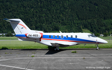 Pilatus PC-24 | P4-RED | untitled  |  This Pilatus PC-24 will soon return to Switzerland and become HB-VGB. | BUOCHS (LSZC/BXO) 10.07.2025