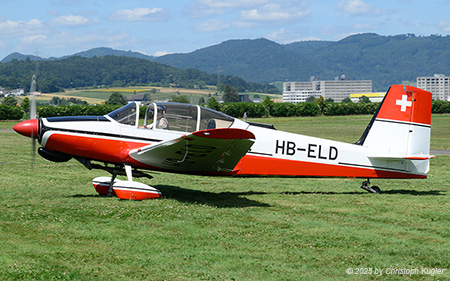 Oberlerchner Job 15-180/2 | HB-ELD | private (Segelfluggruppe Möve)  |  This motorglider was built in 1966 and is based at Hausen am Albis | BIRRFELD (LSZF/---) 28.06.2025