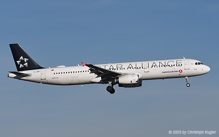 Airbus A321-231 | TC-JRP | Turkish Airlines | Z&UUML;RICH (LSZH/ZRH) 01.01.2025