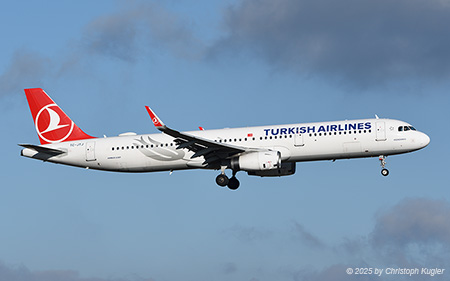 Airbus A321-231 | TC-JTJ | Turkish Airlines | Z&UUML;RICH (LSZH/ZRH) 11.01.2025