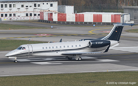 Embraer EMB-135BJ Legacy 650E | D-ASAP | untitled (VistaJet) | Z&UUML;RICH (LSZH/ZRH) 18.01.2025