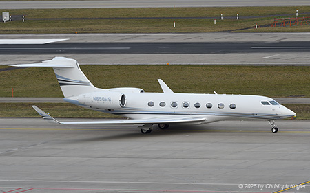 Gulfstream G650ER | N650WS | untitled  |  This Gulfstream G650ER is about to depart for Palm Beach, FL | Z&UUML;RICH (LSZH/ZRH) 24.01.2025