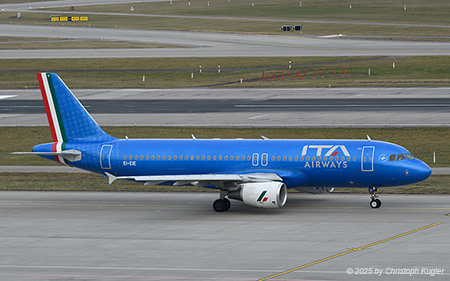 Airbus A320-216 | EI-EIE | ITA Airways | Z&UUML;RICH (LSZH/ZRH) 24.01.2025