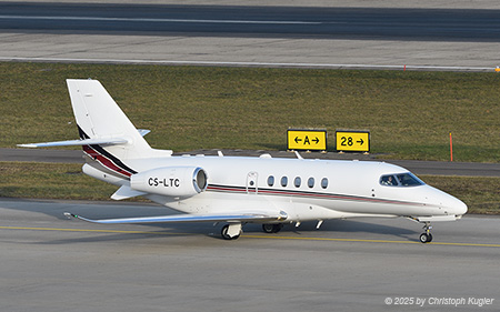 Textron Citation Latitude | CS-LTC | untitled (Netjets Europe) | Z&UUML;RICH (LSZH/ZRH) 24.01.2025
