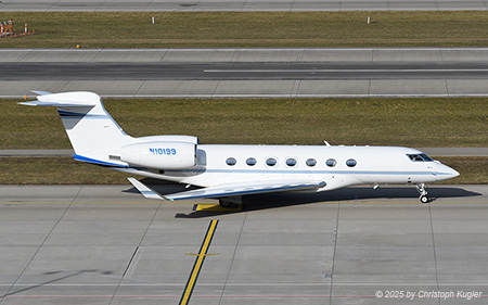 Gulfstream G600 (GVII) | N10199 | untitled (Jet Aviation Flight Services)  |  This Gulfstream G600 was one of several aircraft this day to depart for Westchester | Z&UUML;RICH (LSZH/ZRH) 24.01.2025