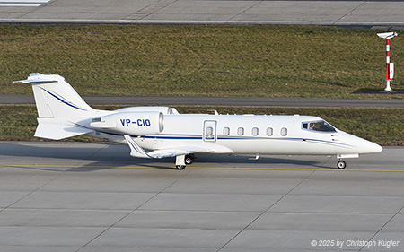 Bombardier Learjet 60 XR | VP-CIO | untitled (Sparfell Luftfahrtgesellschaft)  |  This Learjet is seen here arriving from Basel. | Z&UUML;RICH (LSZH/ZRH) 24.01.2025