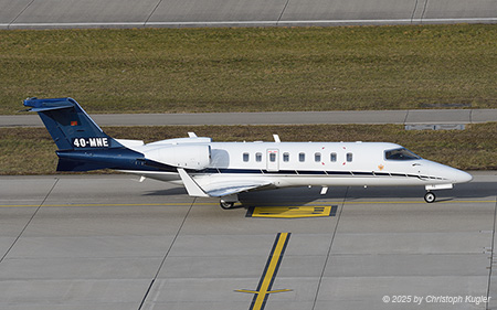 Bombardier Learjet 45 | 4O-MNE | Government of Montenegro | Z&UUML;RICH (LSZH/ZRH) 24.01.2025