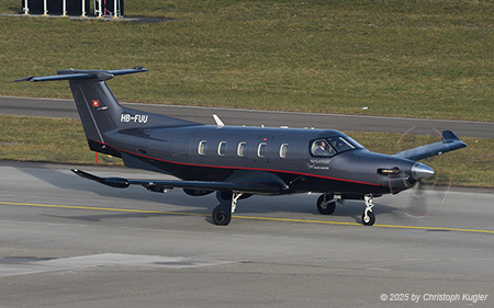 Pilatus PC-12/47E NGX | HB-FUU | untitled (Haute Aviation) | Z&UUML;RICH (LSZH/ZRH) 24.01.2025