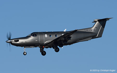 Pilatus PC-12/47E NGX | OH-VIS | untitled (Fly 7 Executive Aviation) | Z&UUML;RICH (LSZH/ZRH) 26.01.2025