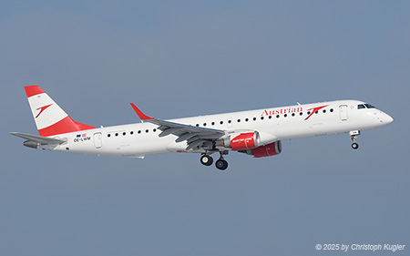 Embraer ERJ-195LR | OE-LWM | Austrian Airlines | Z&UUML;RICH (LSZH/ZRH) 15.02.2025