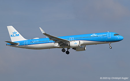 Airbus A321-252nx | PH-AXD | KLM Asia | Z&UUML;RICH (LSZH/ZRH) 02.03.2025